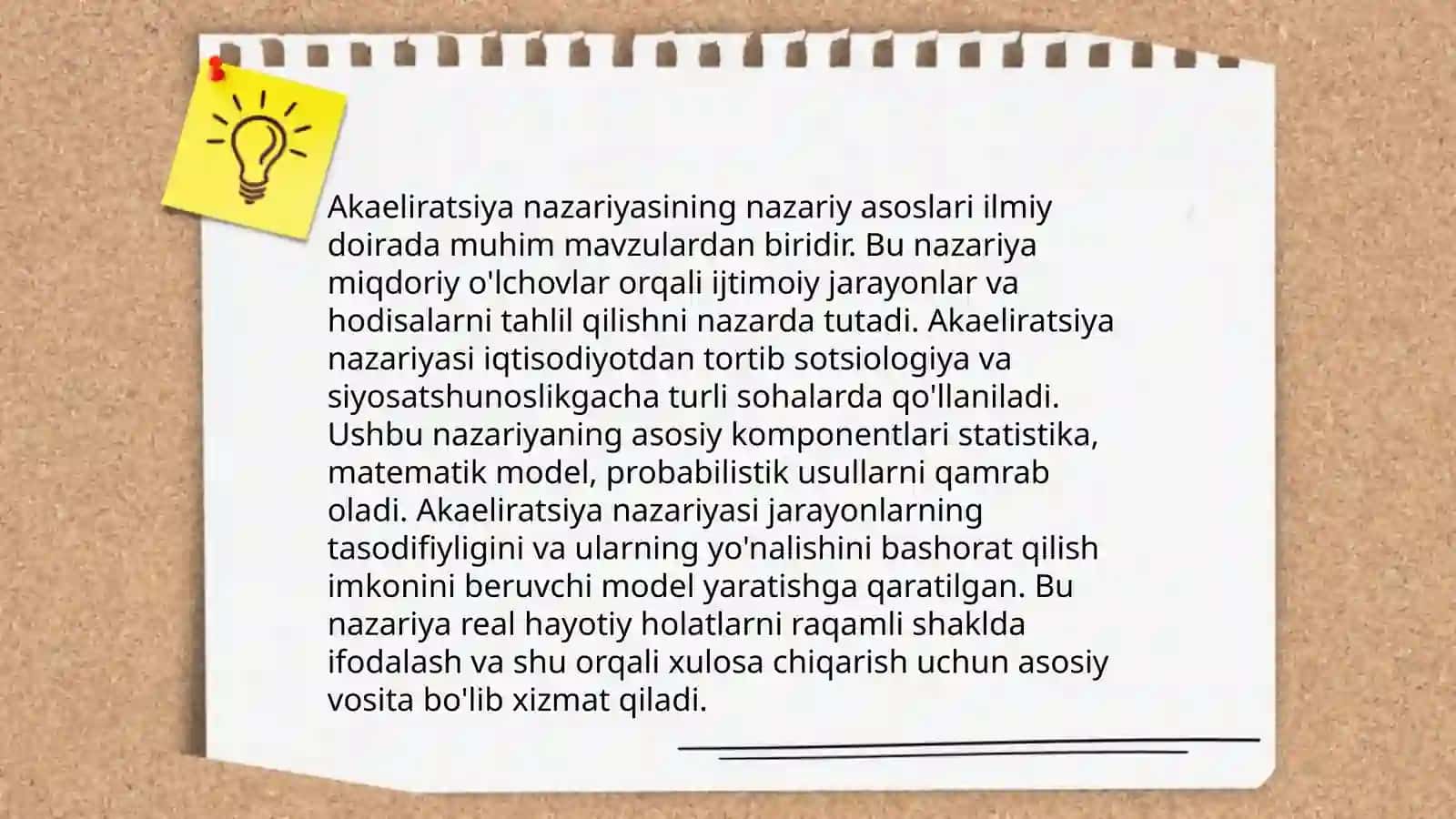 Akaeliratsiya nazariyasi 3