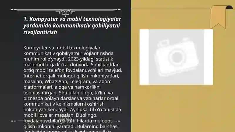 Kompyuter va mobil texnologiyalar yordamida kommunikativ qobiliyatni rivojlantirish 3