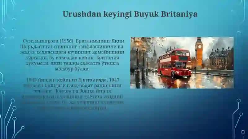 Buyuk Birtanya 1945 1991 yilarda 3