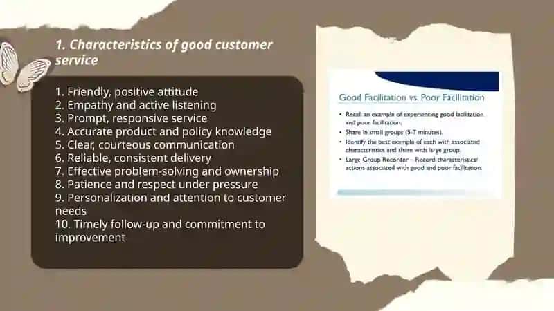 Good and poor service 3