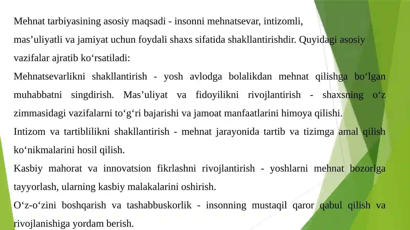 MEHNAT TARBIYASI HAQIDA TUSHUNCHA 3