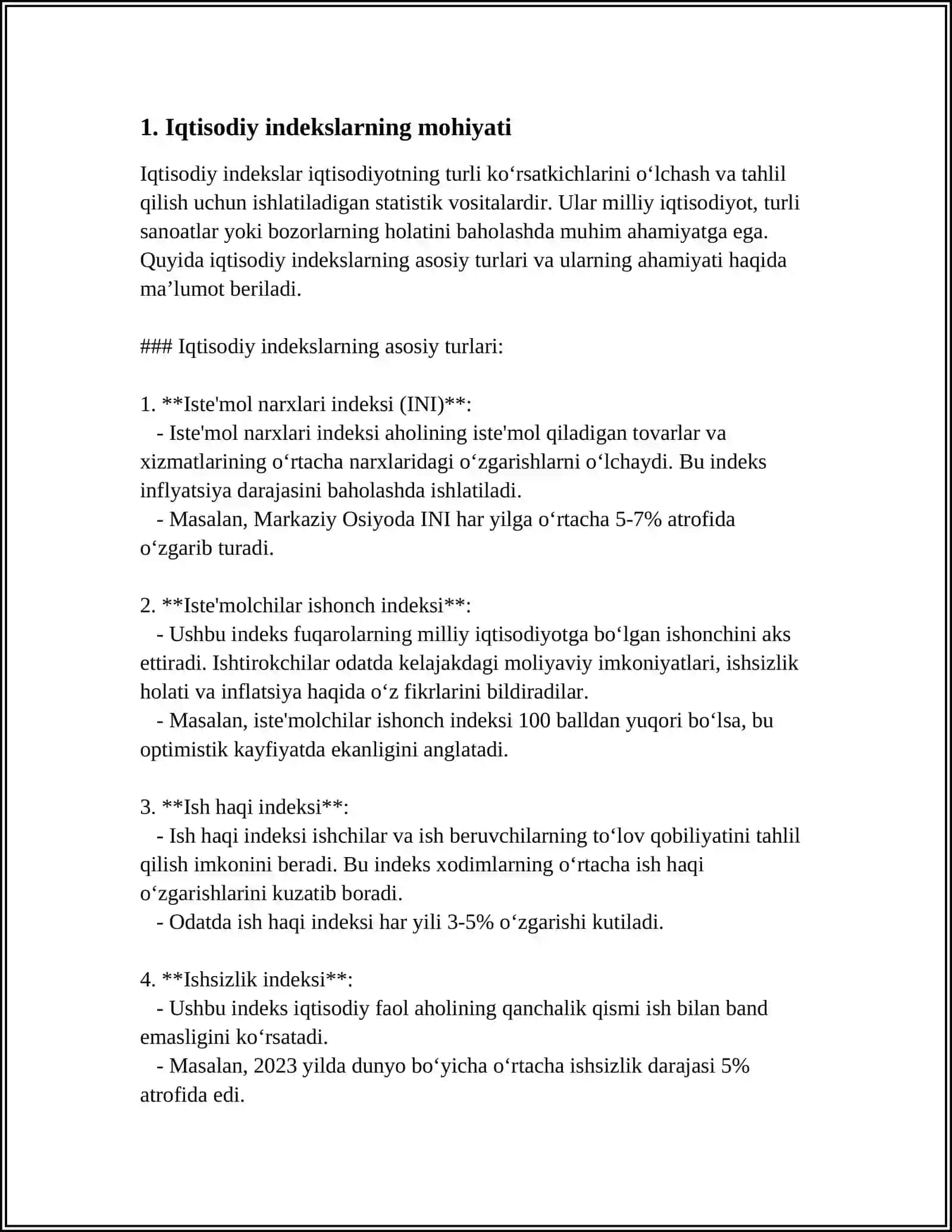 IQTISODIY INDEKSLAR 3