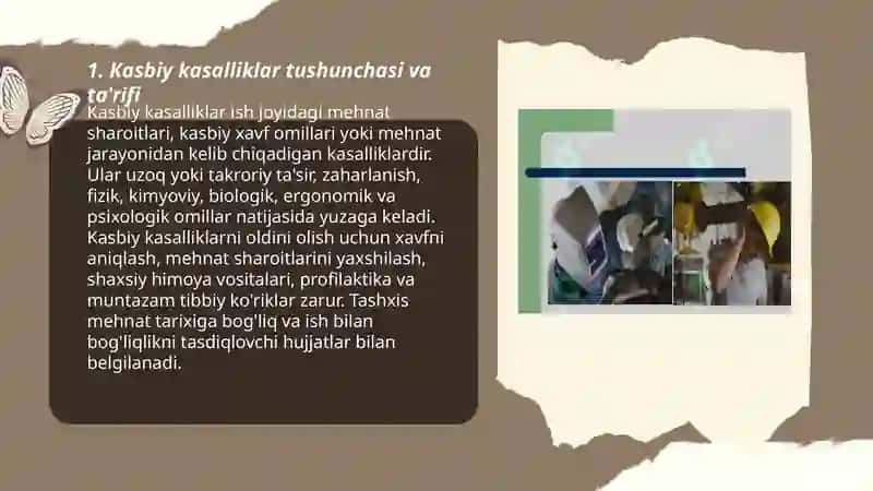 Kasbiy kasalliklar haqida tushuncha 3