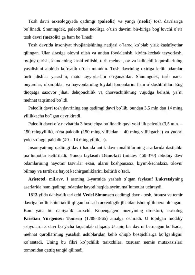 Ilk paleolit davri arxeologiyasi 3