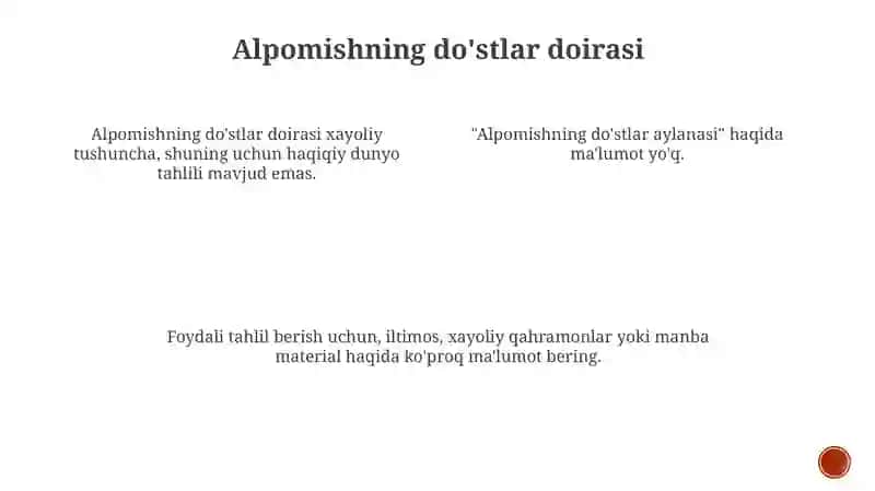 Alpomish dostoni tahlili 3