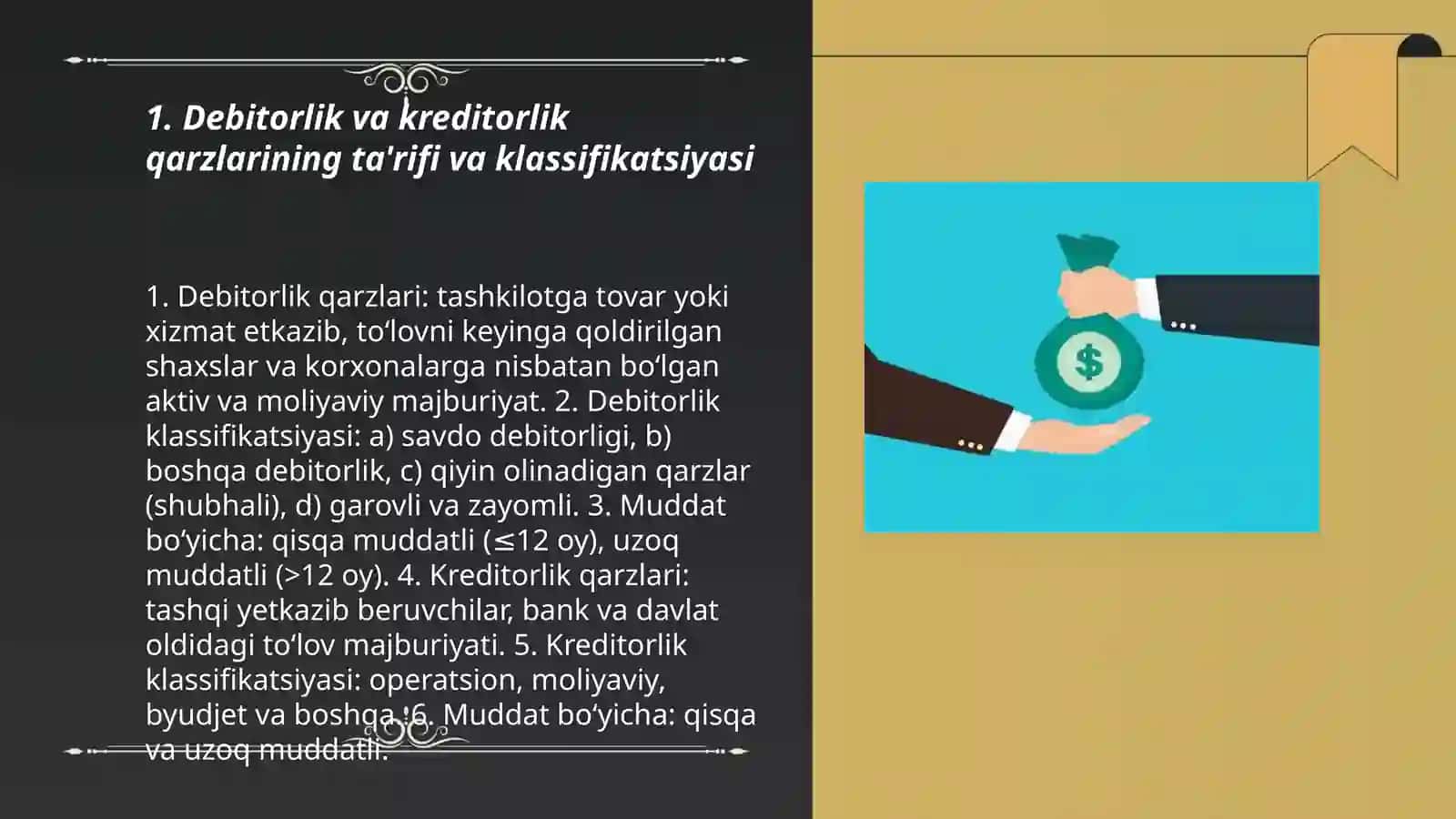 Debitorlik va kreditorlik qarzlari tahlili 3
