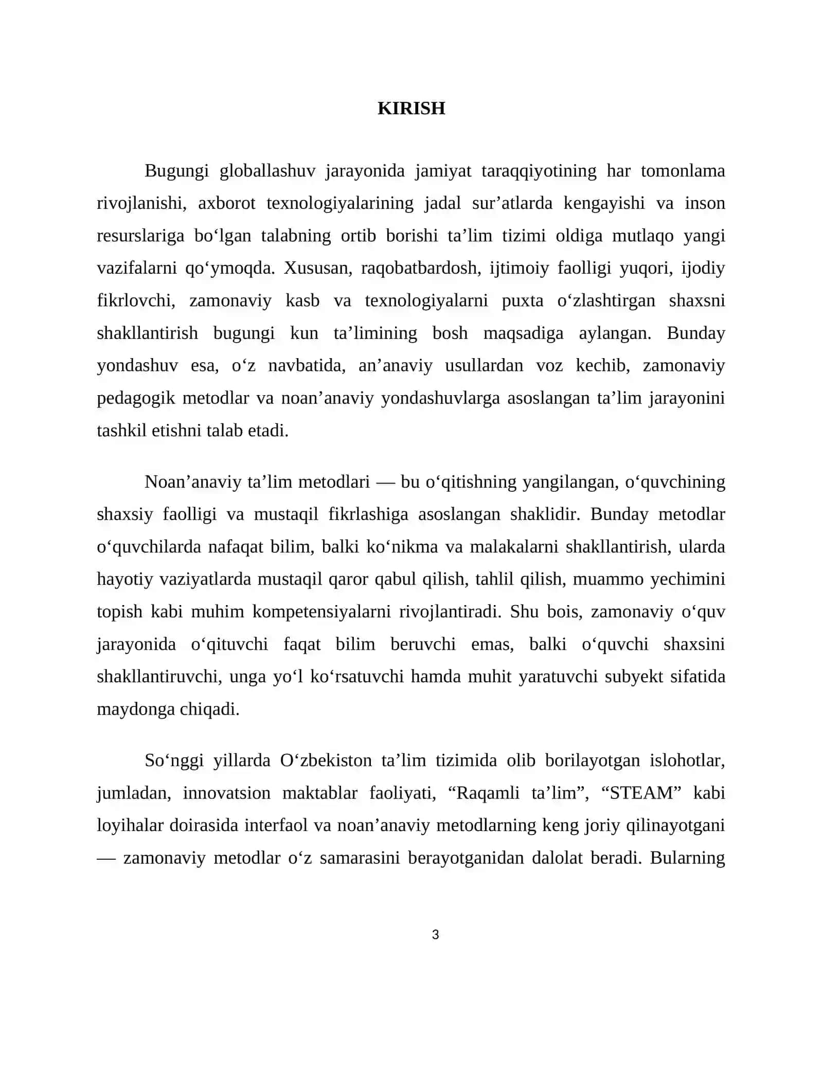 Noan’anaviy Ta’limning Nazariy Asoslari 3