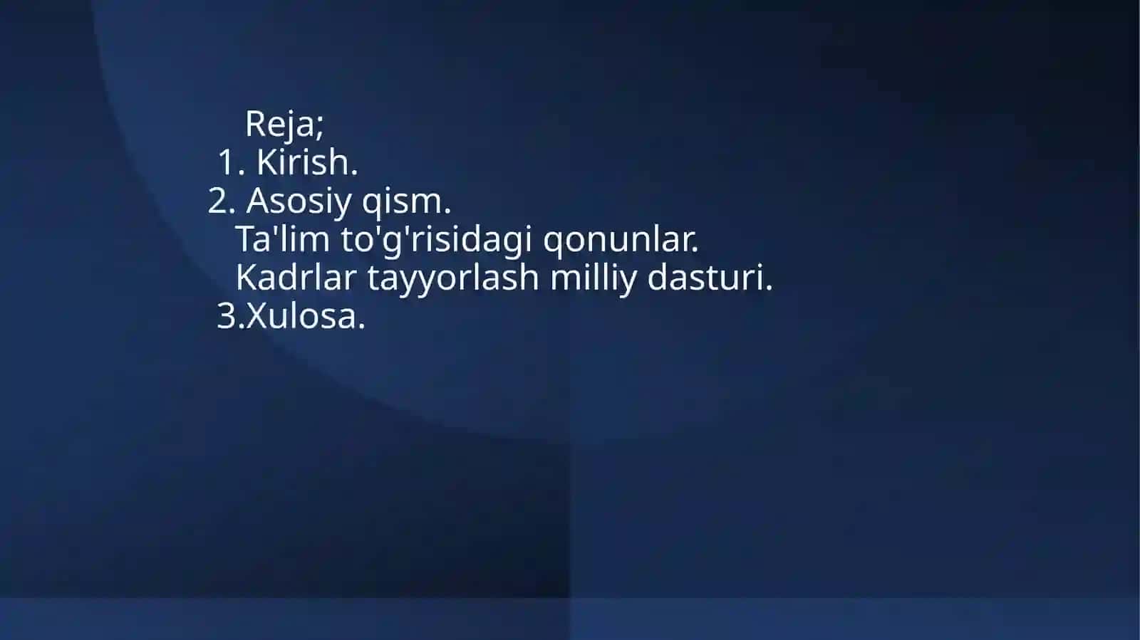 O'zbekiston data o'lim sohasidagi islohotlar 3