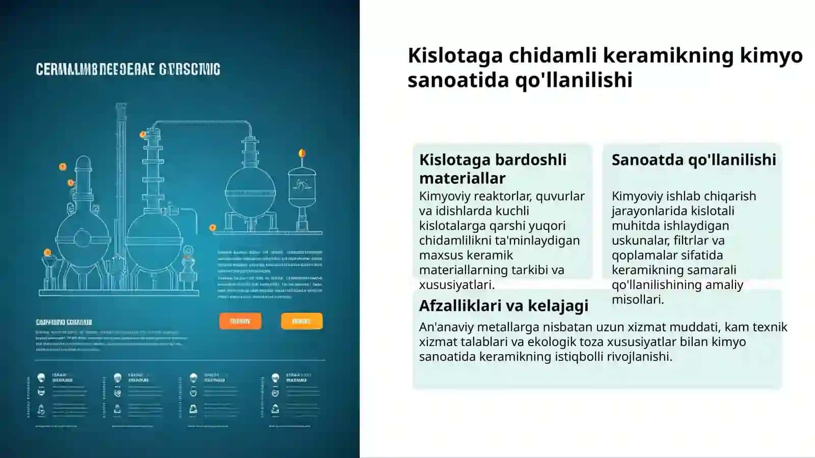 Kislotaga chidamli keramik 3