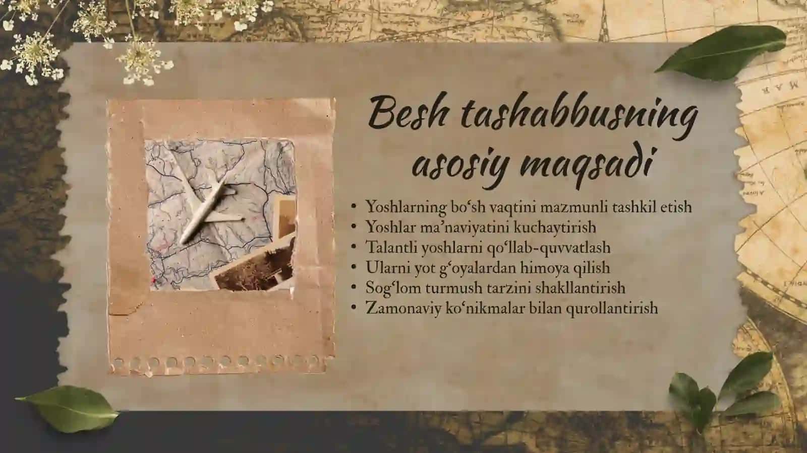 Besh muhim tashabbus 3