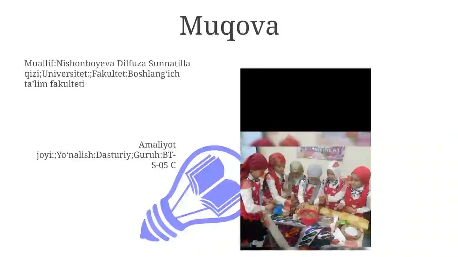Amaliyot maqsadi 3