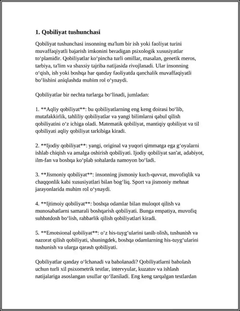 QOBILIYAT VA UNING RIVOJLANISHI 3