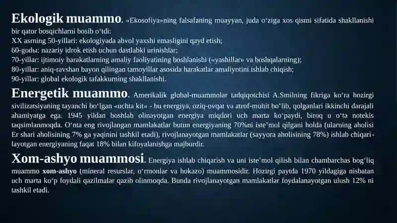 Global Jarayonlar va Barqaror Taraqqiyot 3