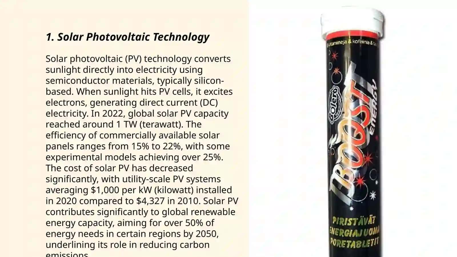 Solar Photovoltaic Technology 3