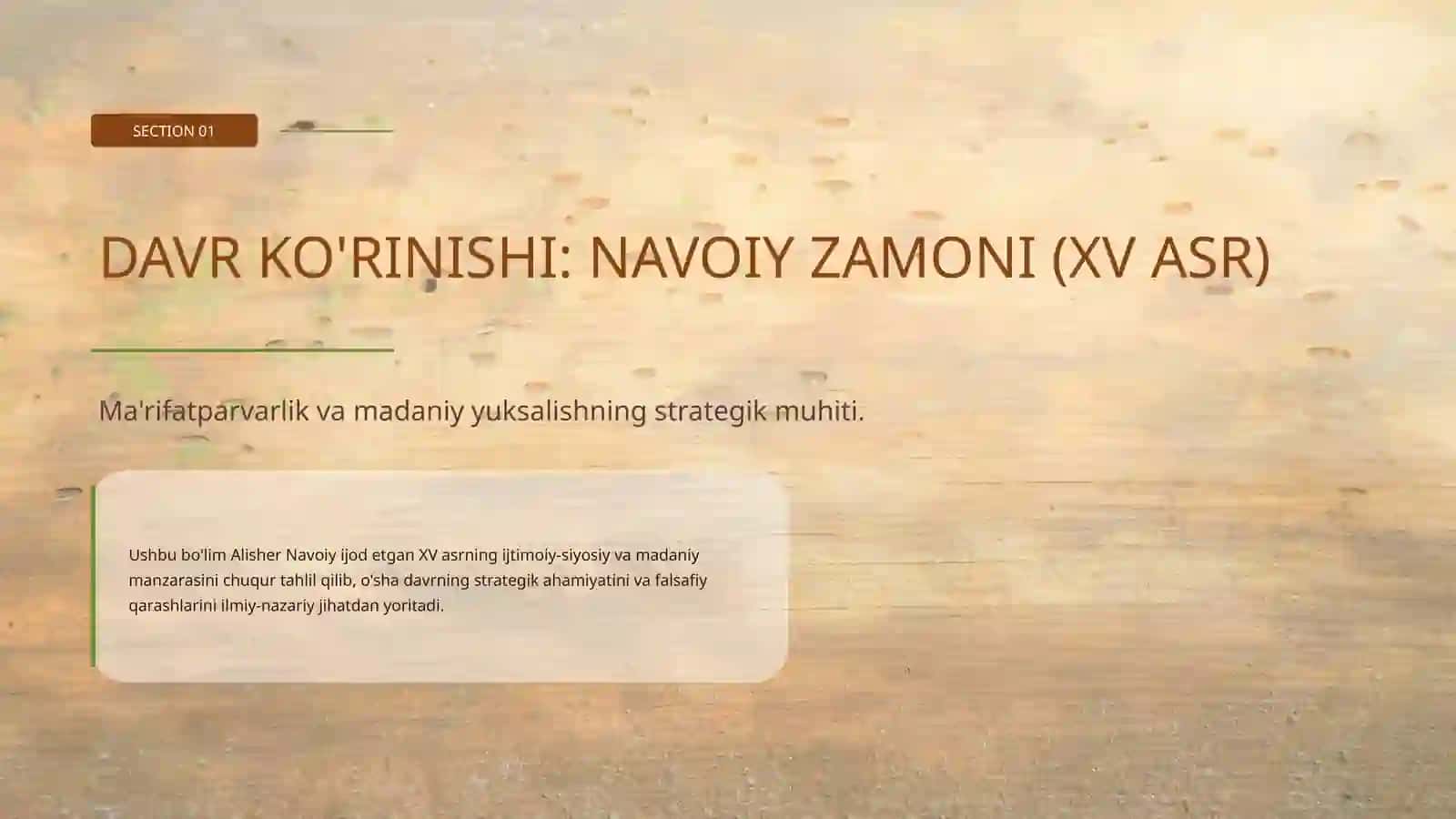 ALISHER NAVOIY SAN'ATI VA IJODI 3