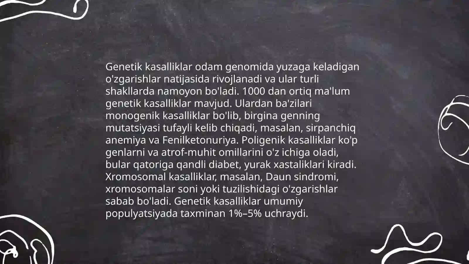 Gen kasalliklari 3