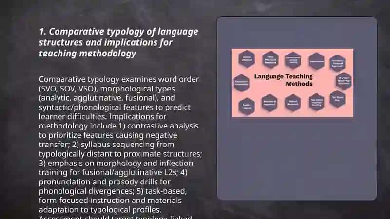 Comparative typology and Methodology of teaching foreign languages 3