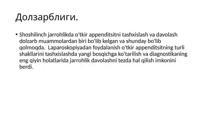 LAPAROSKOPIK APPENDEKTOMIYA 3