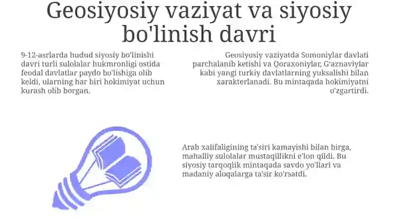 Geosiyosiy vaziyat va siyosiy bo'linish davri 3