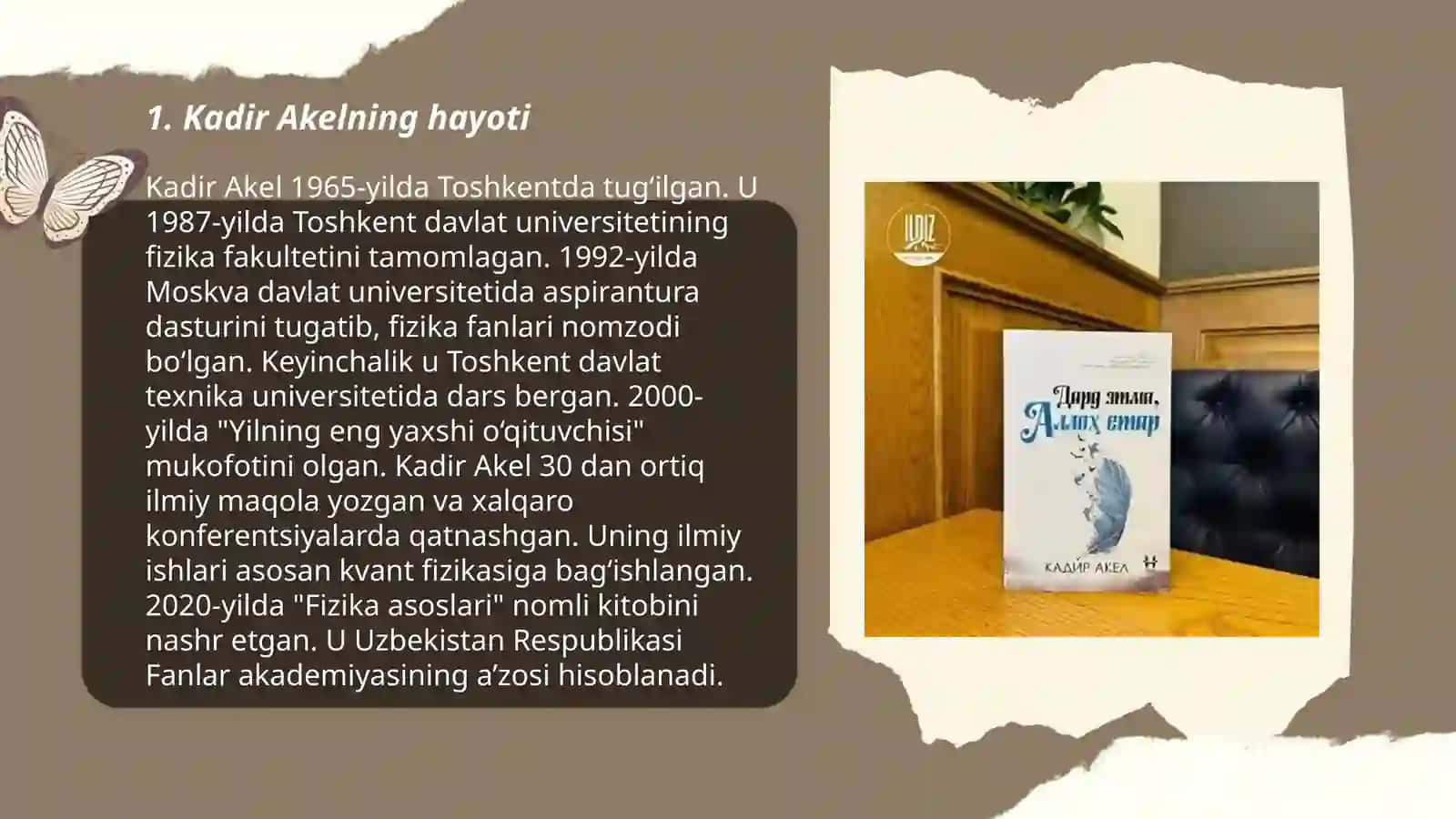 Kadir Akelning Dard etma Alloh yetar kitobi haqida 3