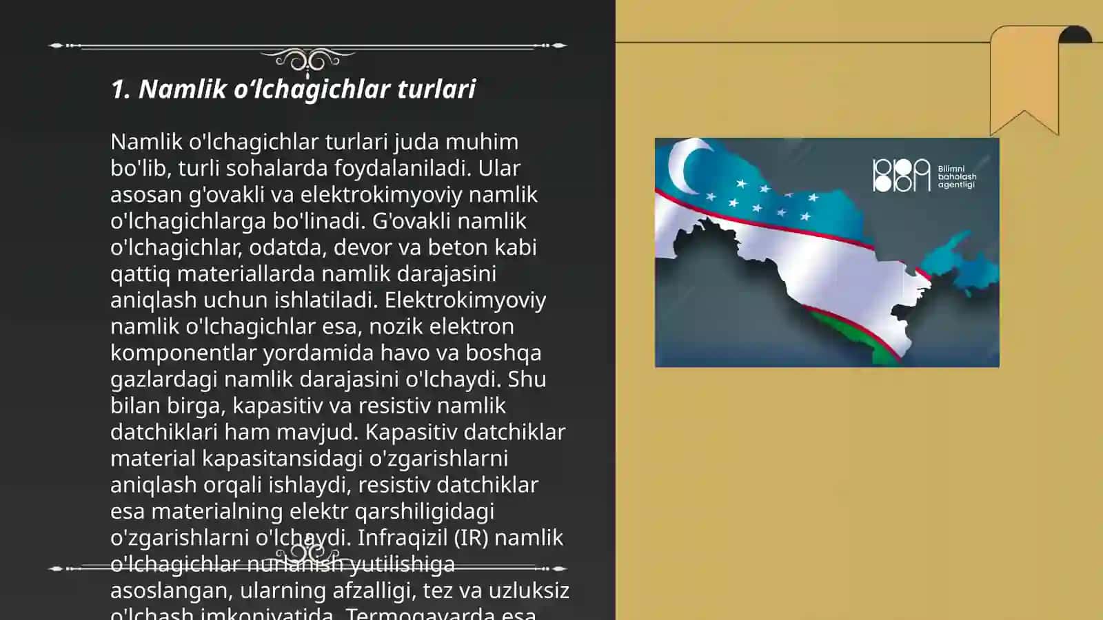 Namlik o‘lchagichlar turlari 3