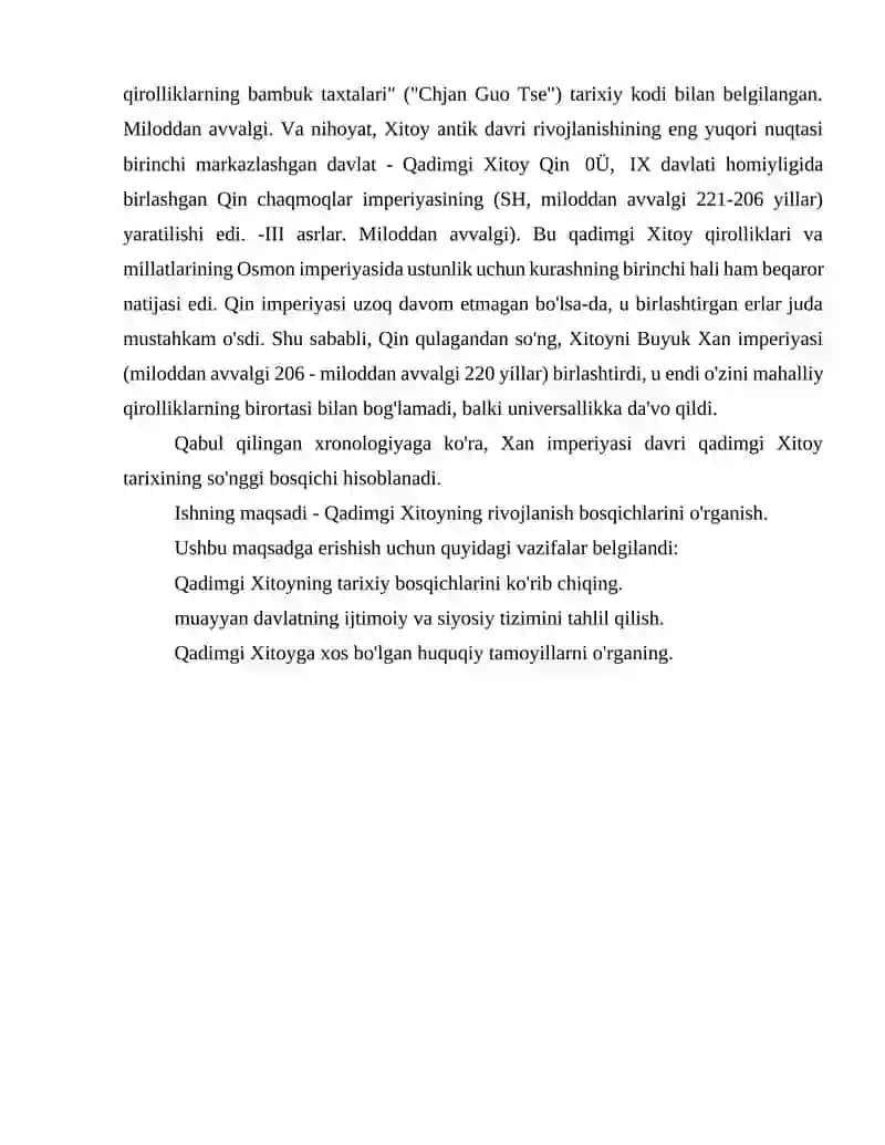 QADIMGI XITOY TARIXINING ASOSIY BOSQICHLARI 3