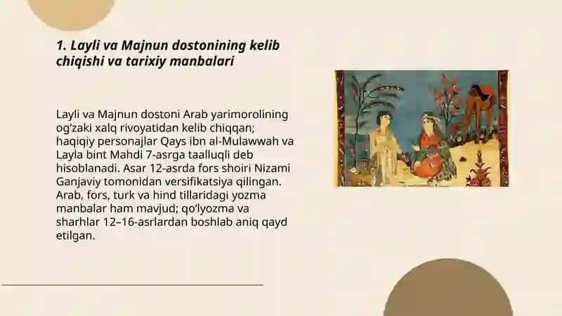 Layli va Majnun dostoni 3