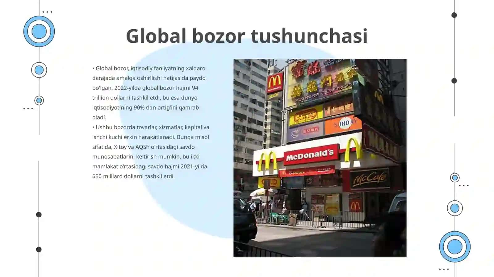 Global mintaqaviy va milliy bozor 3