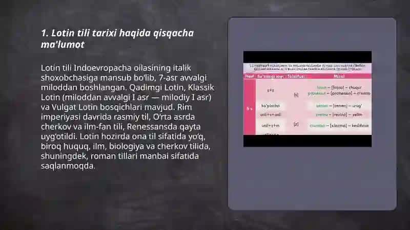 Lotin tili tarixi 3