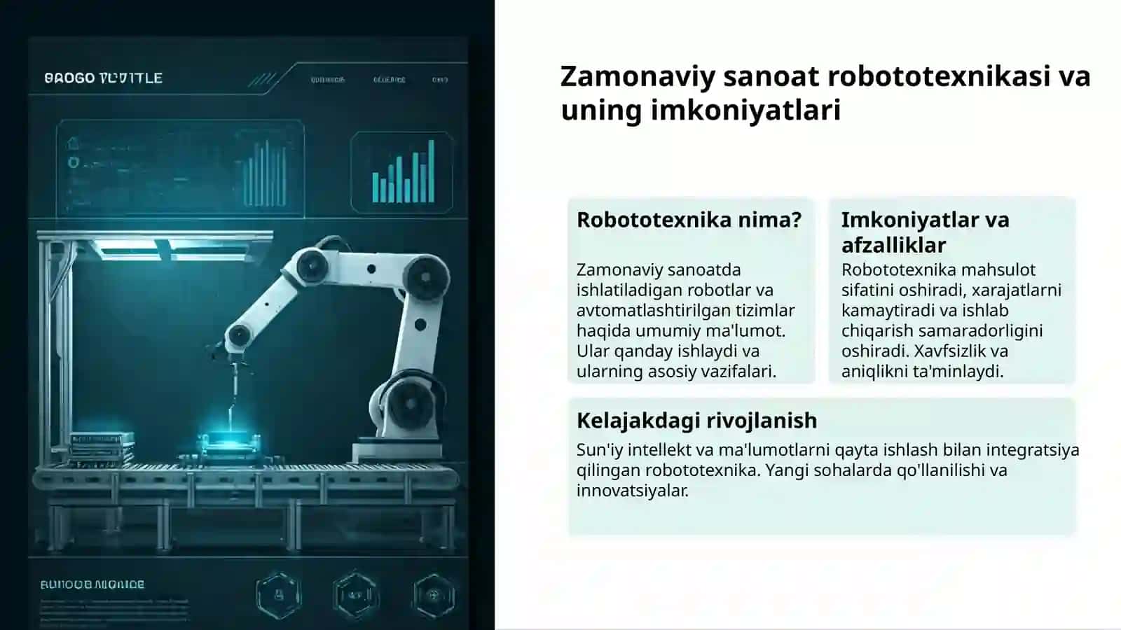 Sanoat avtomatlashtirish: kelajak iqtisodiyoti 3