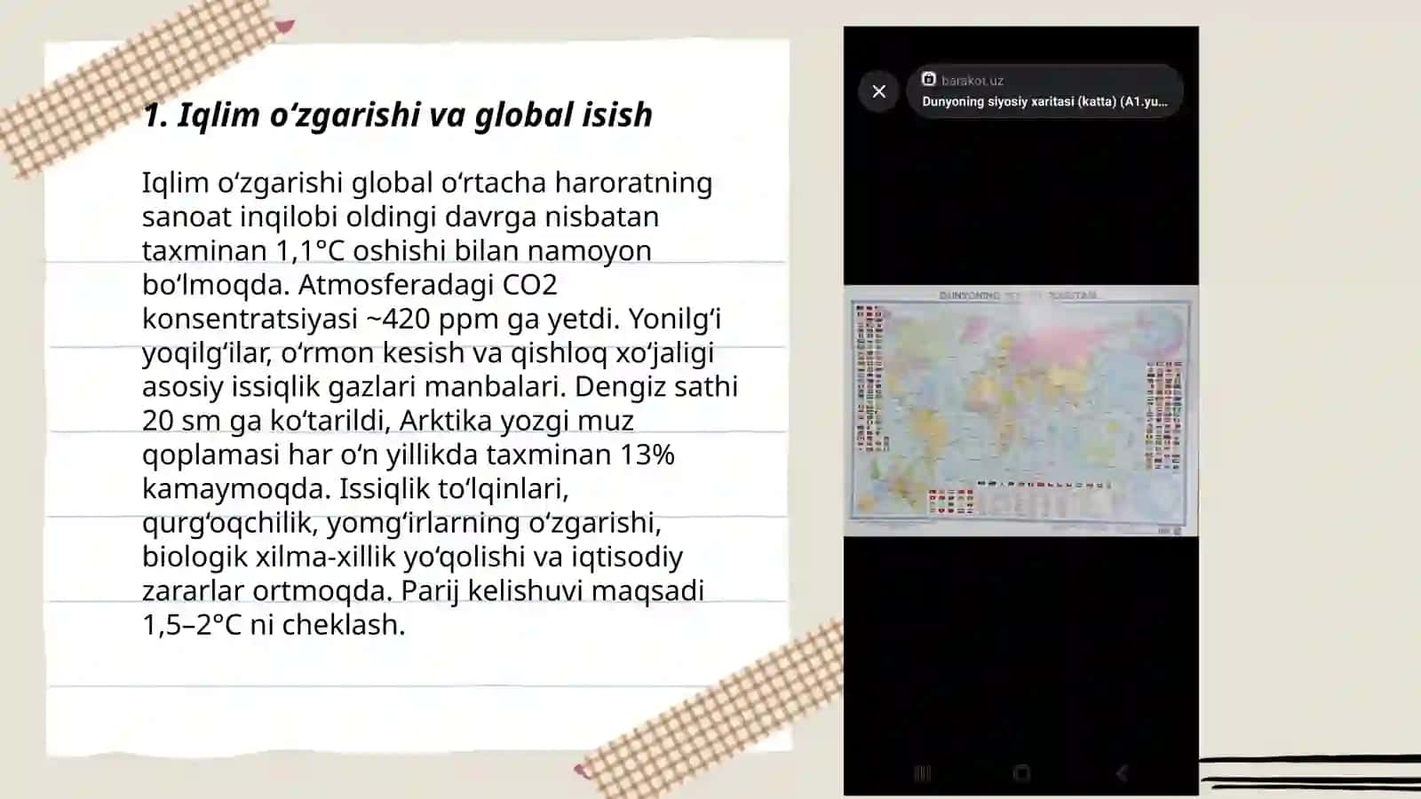 Envarimentalizm globallashuv va global muammolar 3