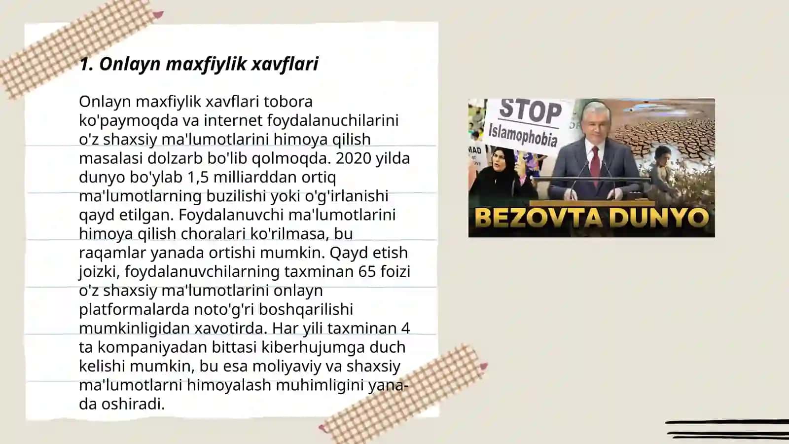 Ijtimoiy mediada tahdid va xavf xatarlar 3