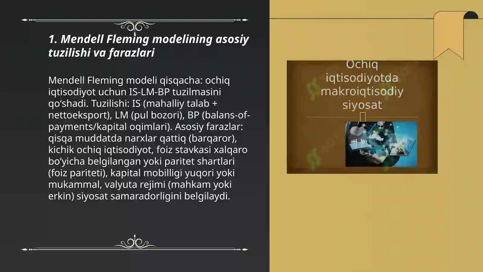 Mendell Fleming modeli 3