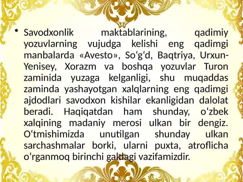 PEDAGOGIKA TARIXI FANSIFATIDA 3