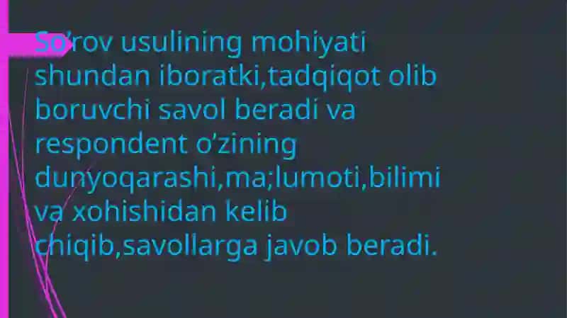 Sotsiologik tadqiqotlar 3