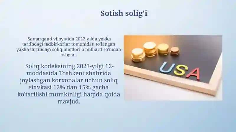 Chet el soliq tizimi AQSH davlati 3