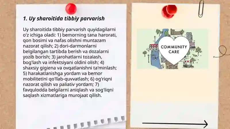Uy sharoitida tibbiy parvarish 3