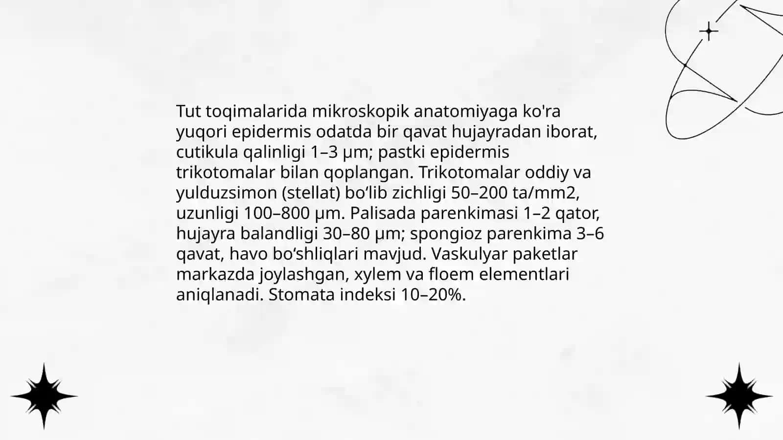 Tut toqimalarida irpiy xususiyatlari 3