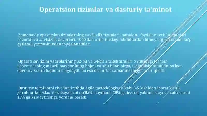 Kompyuter Tizimlarining Xavfsizligi va Himoyasi 3