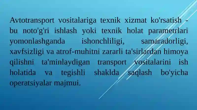 XIZMAT KO'RSATISH MARKAZLARI 3