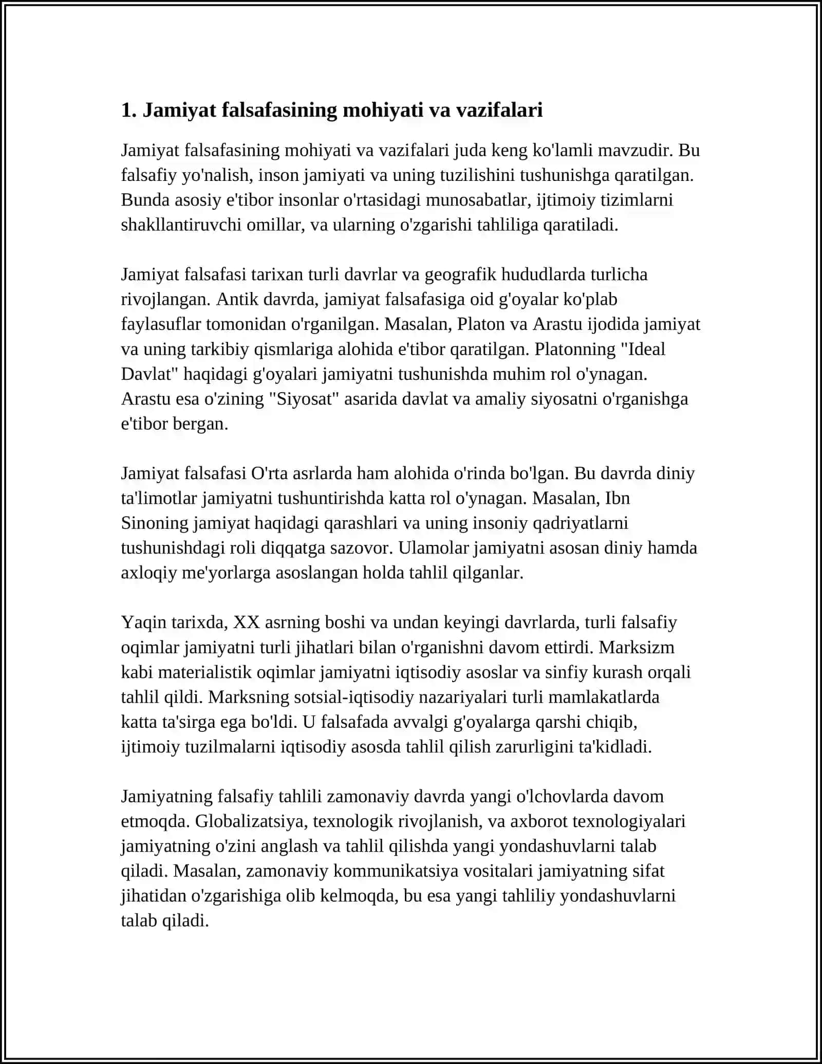 JAMIYAT FALSAFASI 3