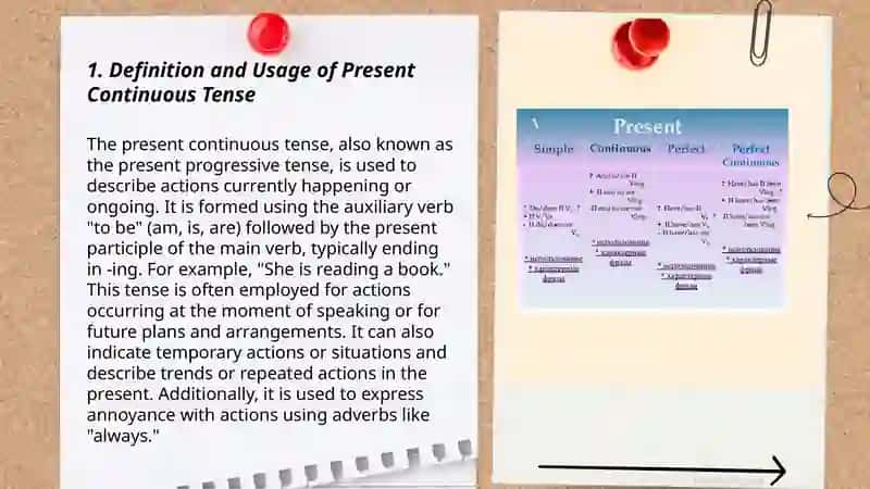 Present continuous 3