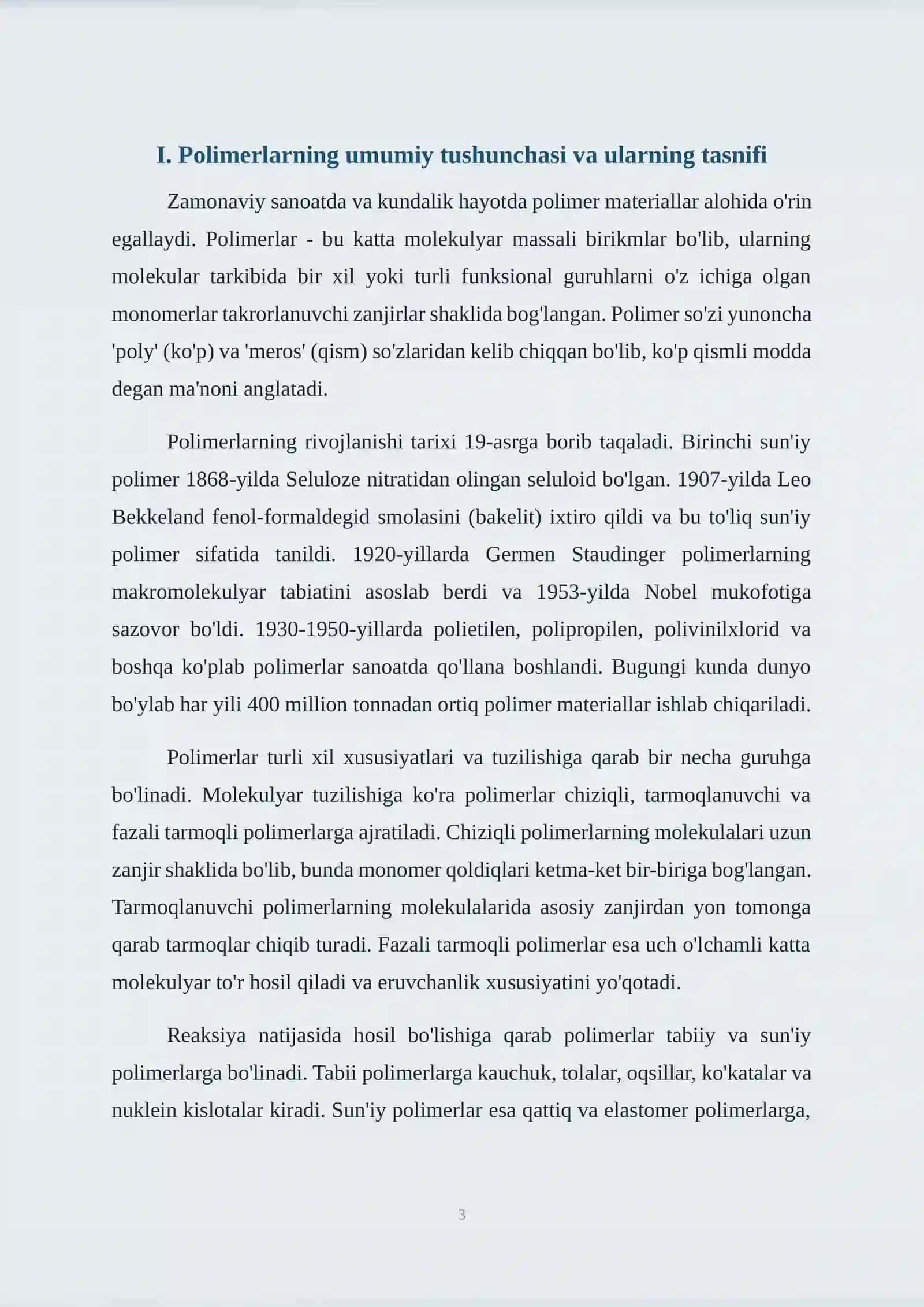 Polimer asosli materiallar 3