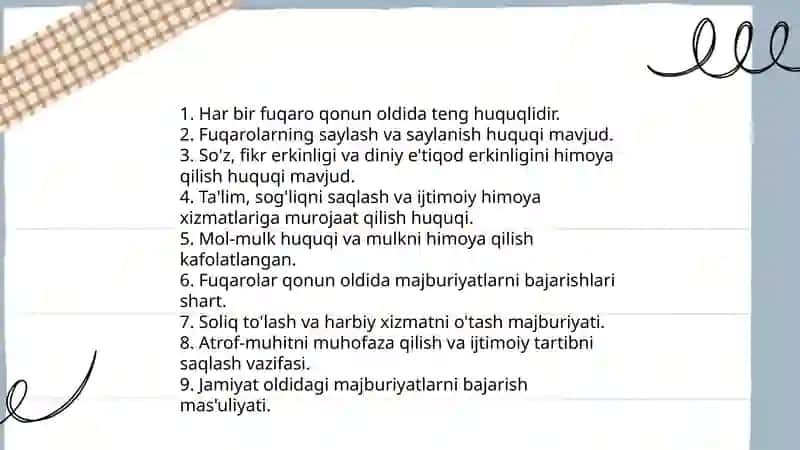 Fuqarolik tarbiyasi 3