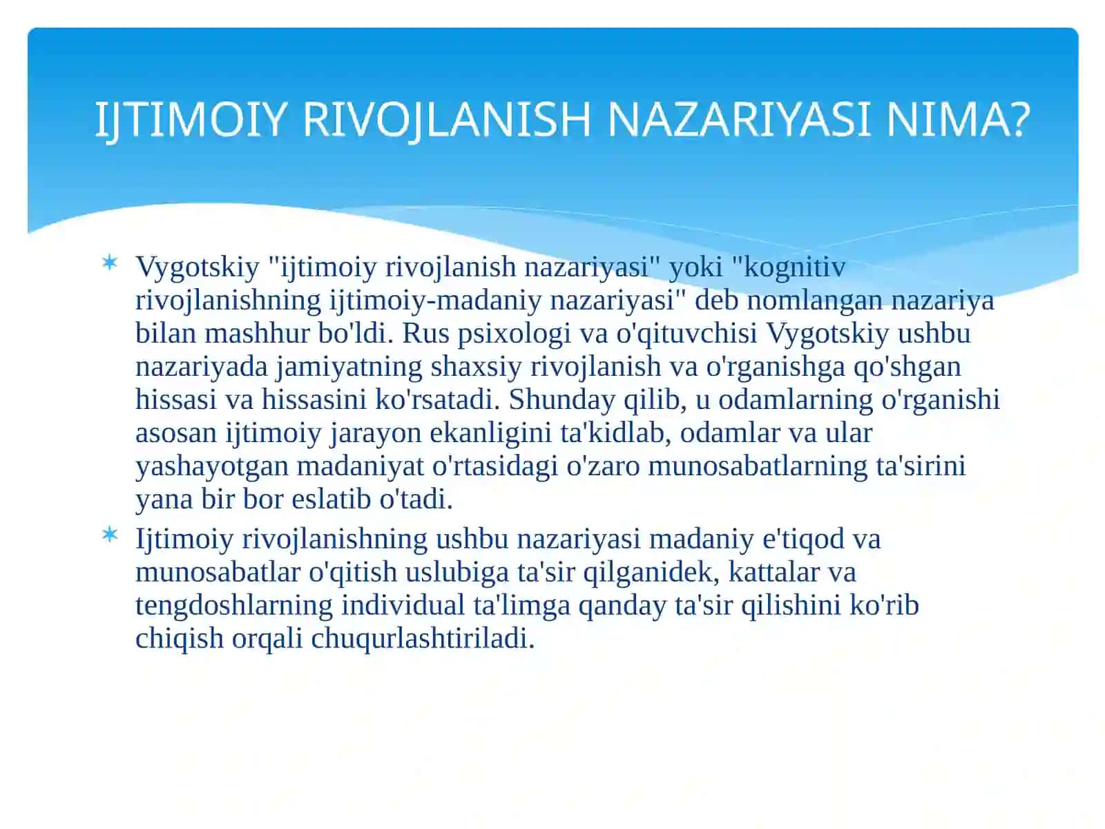 Ijtimoiy rivoyat bilimlari 3