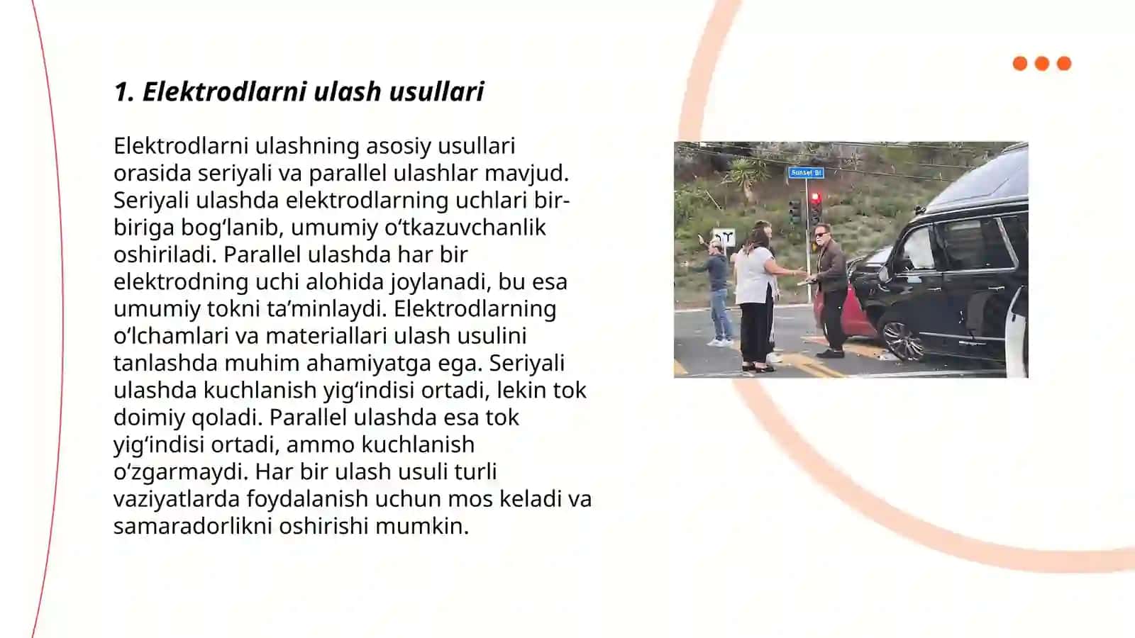Elektrodlarni toʻgʻri ulash 3