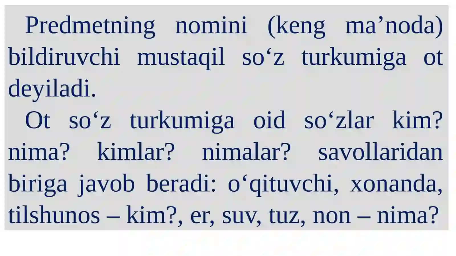 Ot.Otning leksik-grammatik xususiyatlari 3
