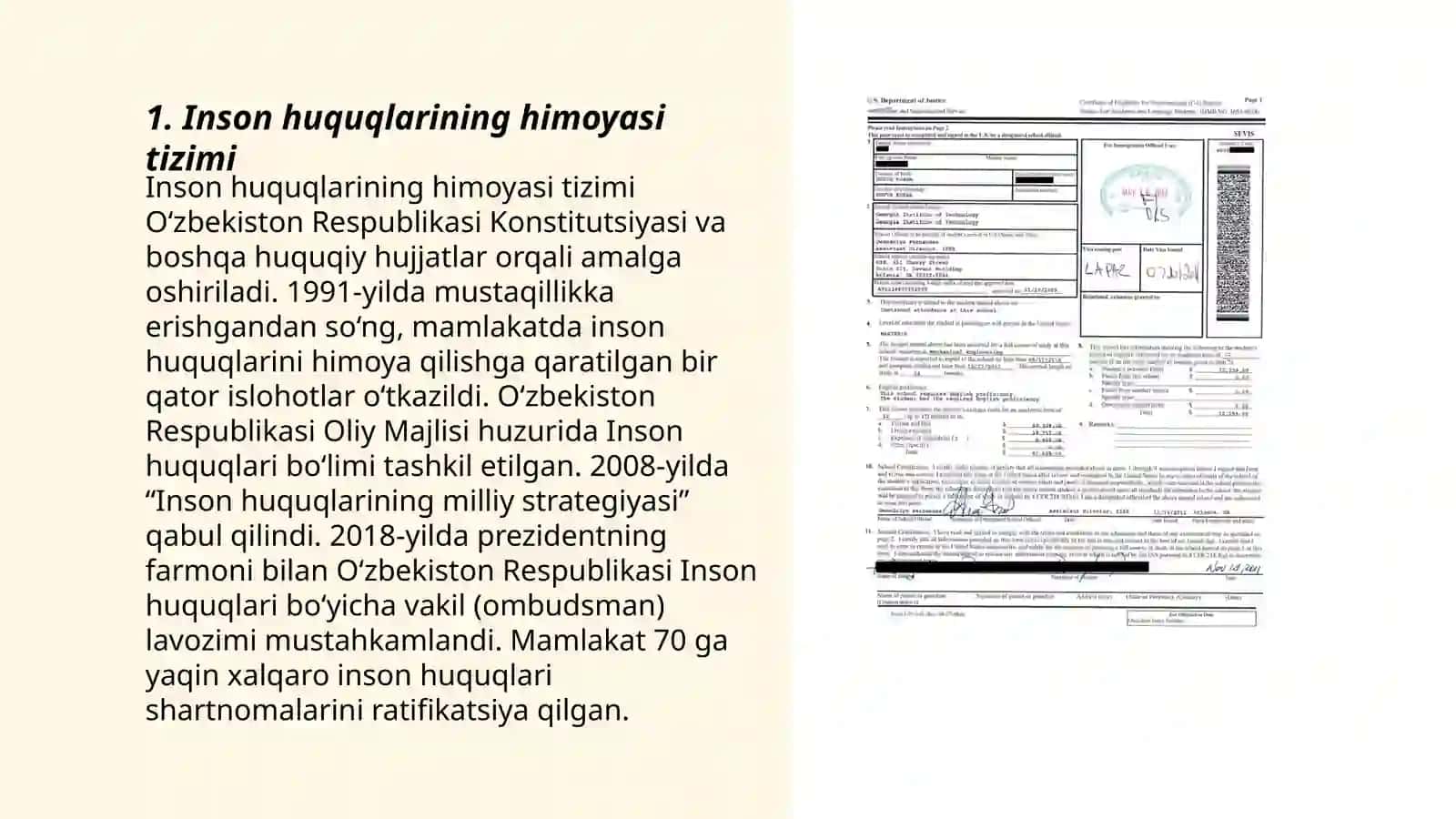 Inson huquqlarining himoyasi tizimi 3