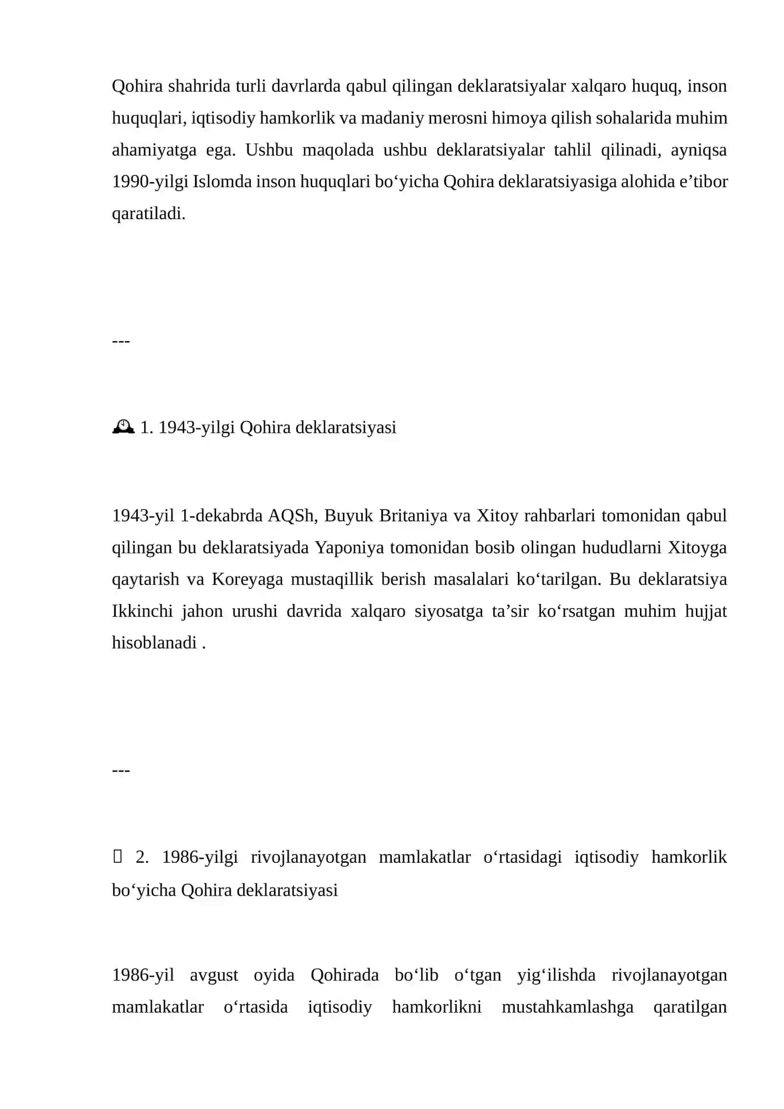 Qohira haqida maqola 3