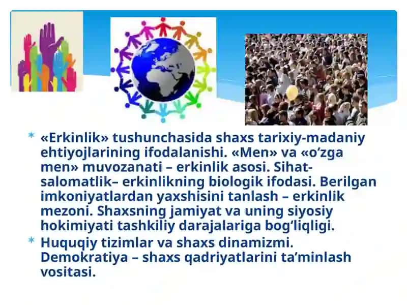 SHAXS: ERKINLIK VA DEMOKRATIYA 3